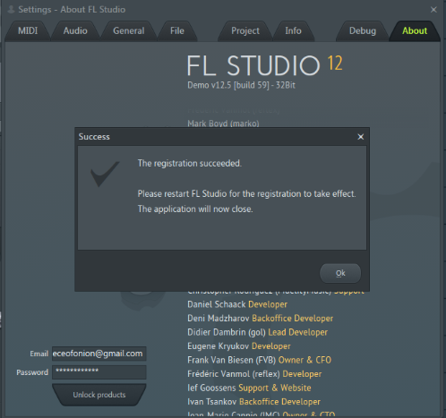 license fl studio 12 free key